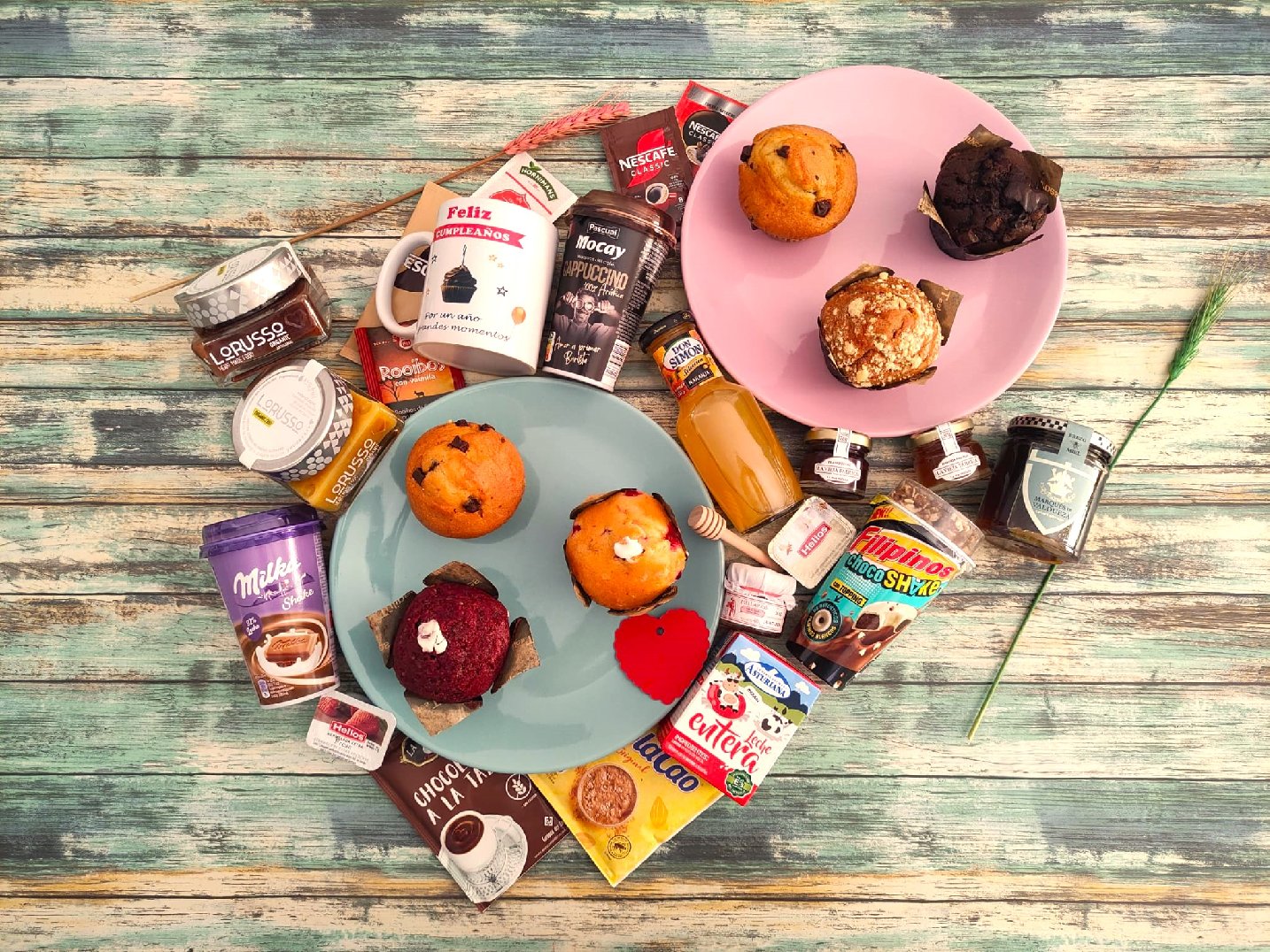 Desayuno Enamorados del Muffin