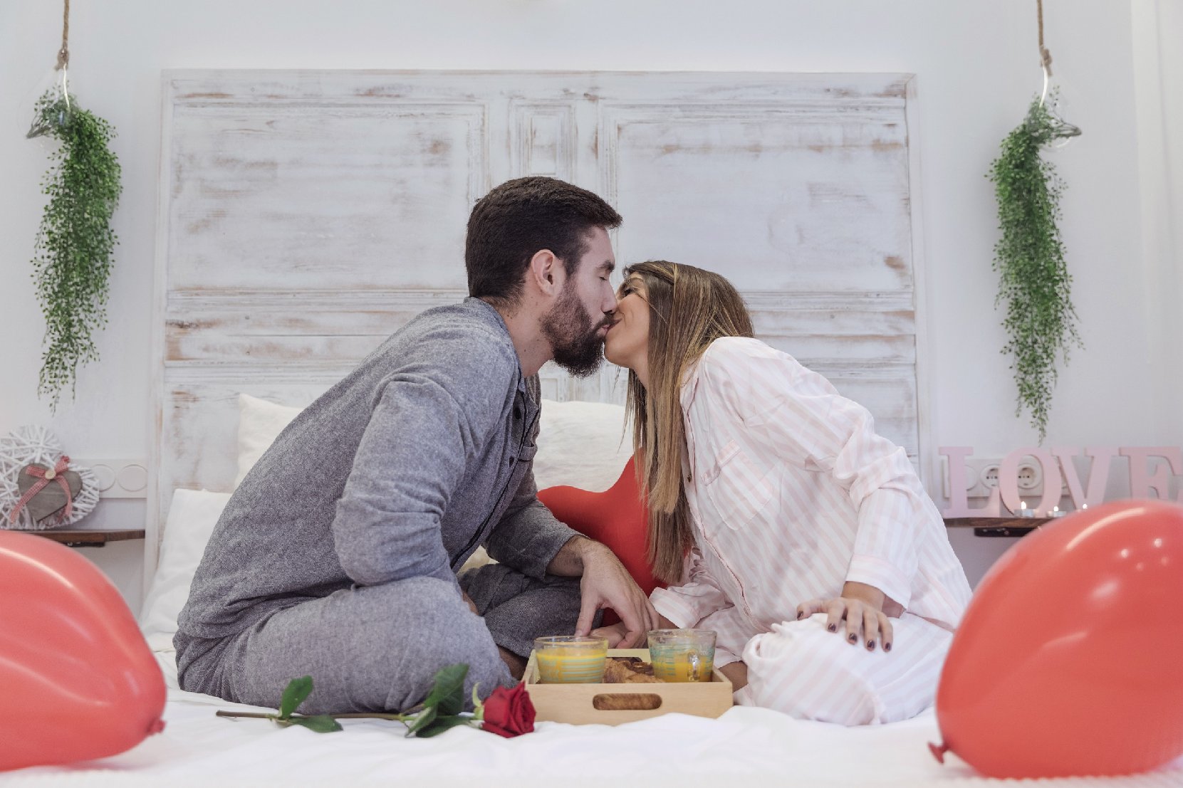 Cuando lo tuyo es puro fuego: Desayunos románticos para parejas apasionadas.