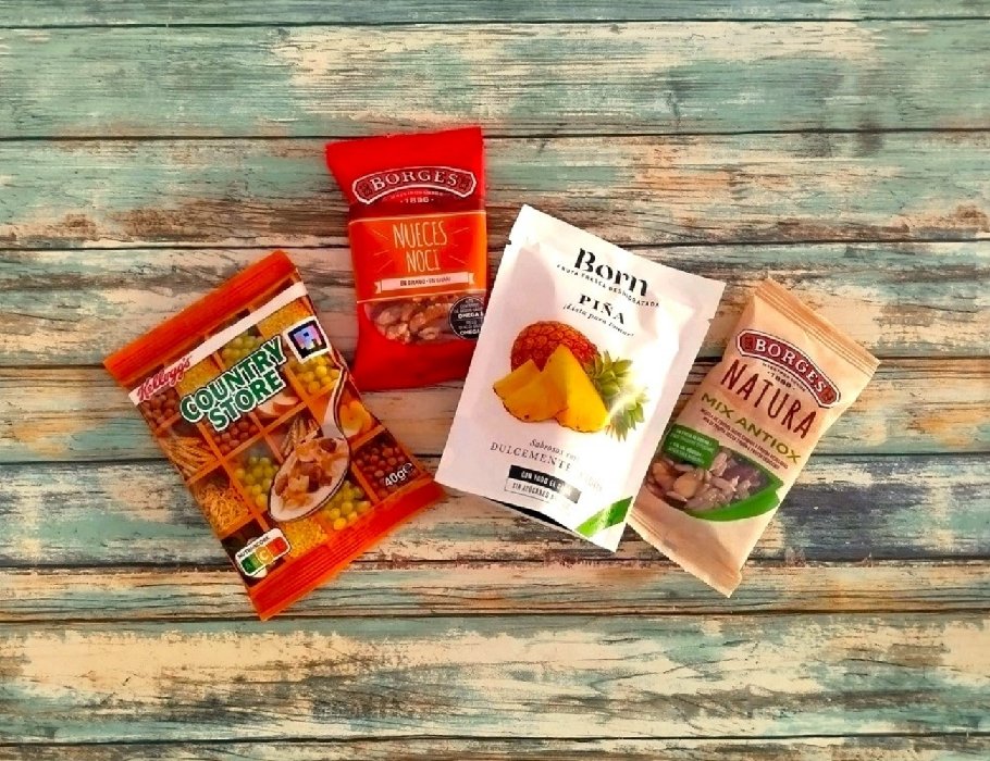 Snacks Frutos Secos y Fruta Desecada