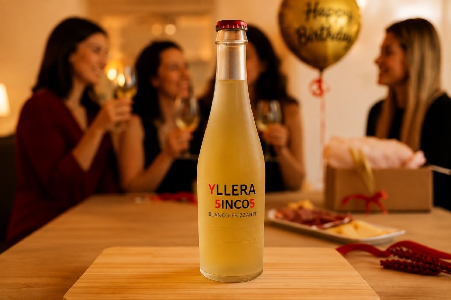 Botella pequeña Vino Blanco 