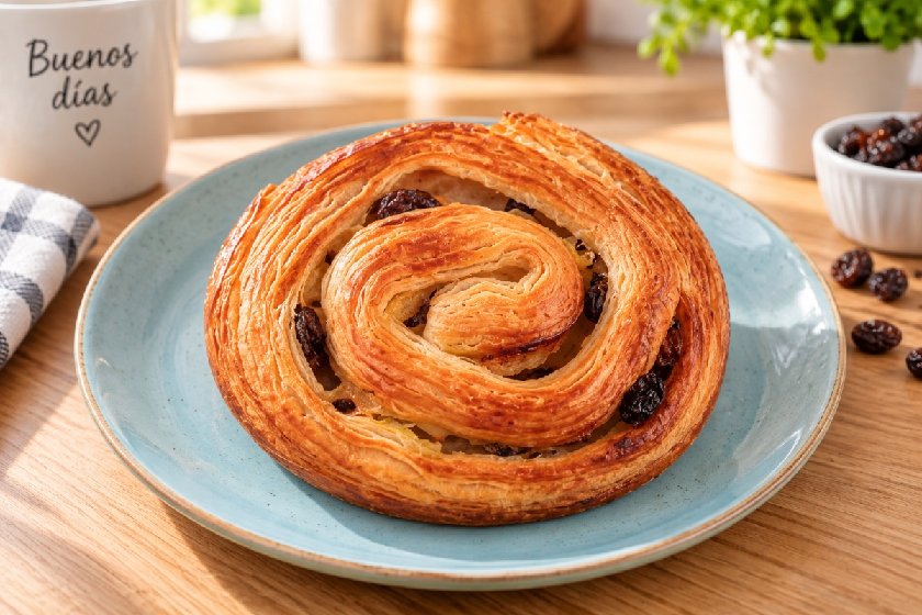 Caracola con Pasas - Pain aux Raisins