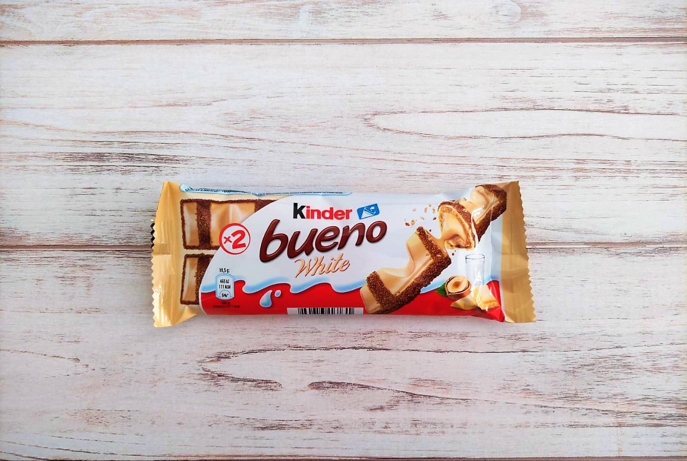 Chocolatinas Kinder Bueno White