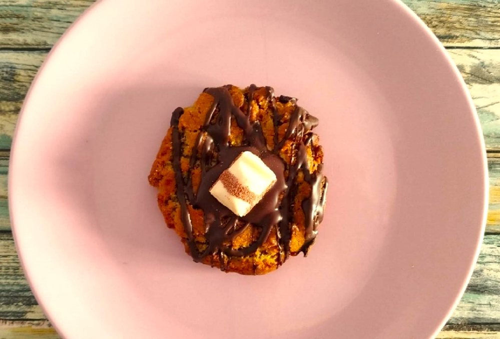 Cookie rellena de Kinder