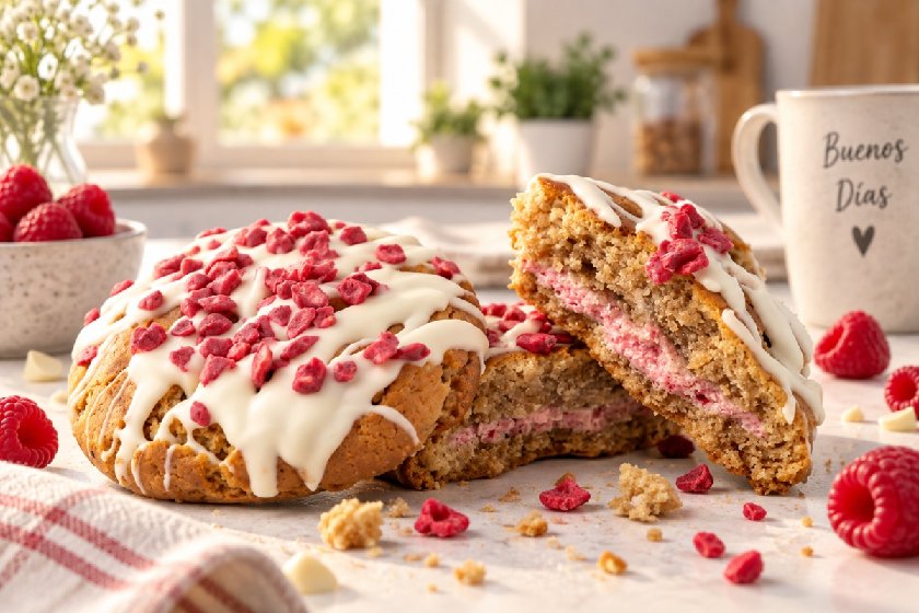Cookie rellena de Frambuesa