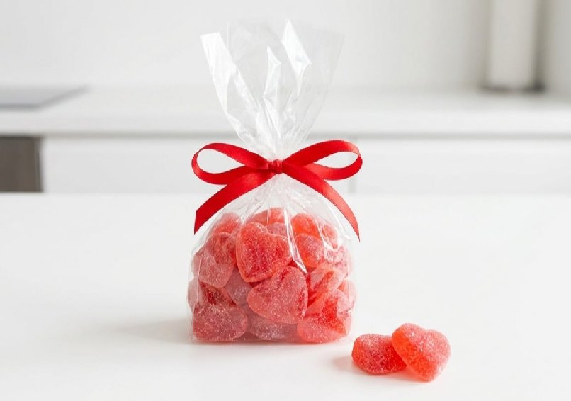 Corazones de Gominola