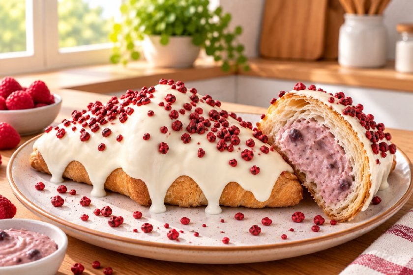 Croissancito Relleno de Cheesecake