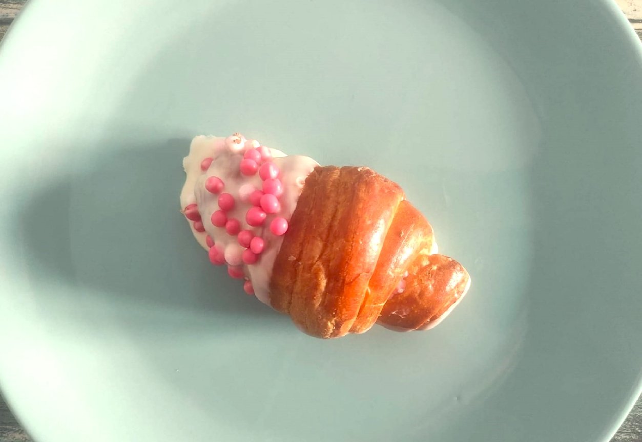 Croissancito Relleno de Cheesecake