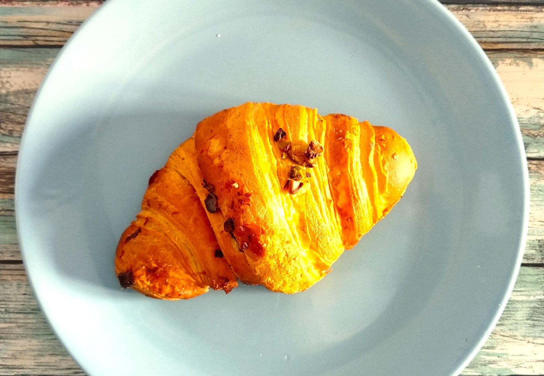 Croissant Relleno de Pistachos