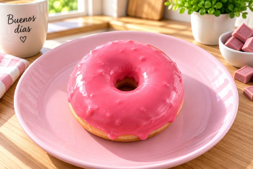 Donut Chocolate de Fresa
