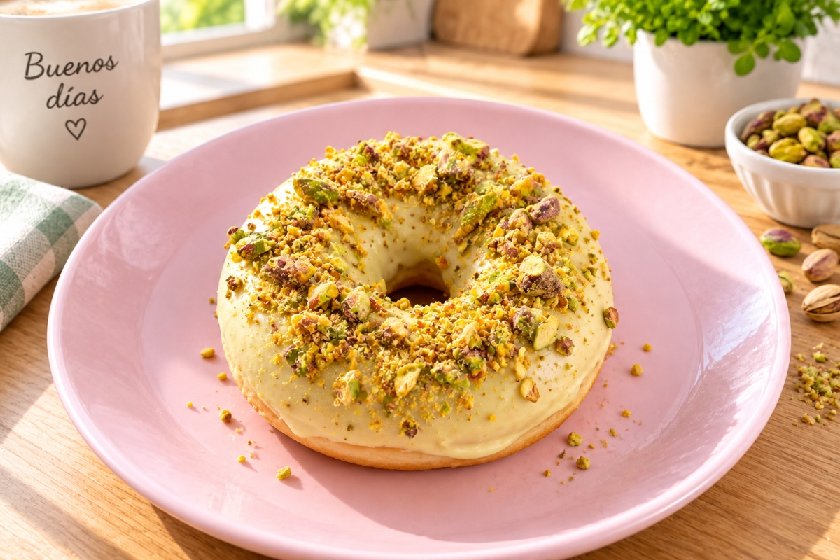 Donut Pistachos