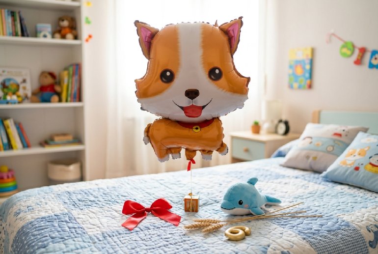 Globo Perrito con Helio