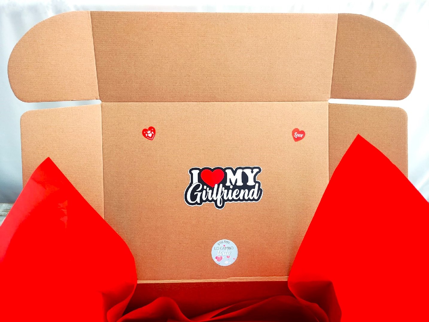 Mensaje "I Love MY Girlfriend"