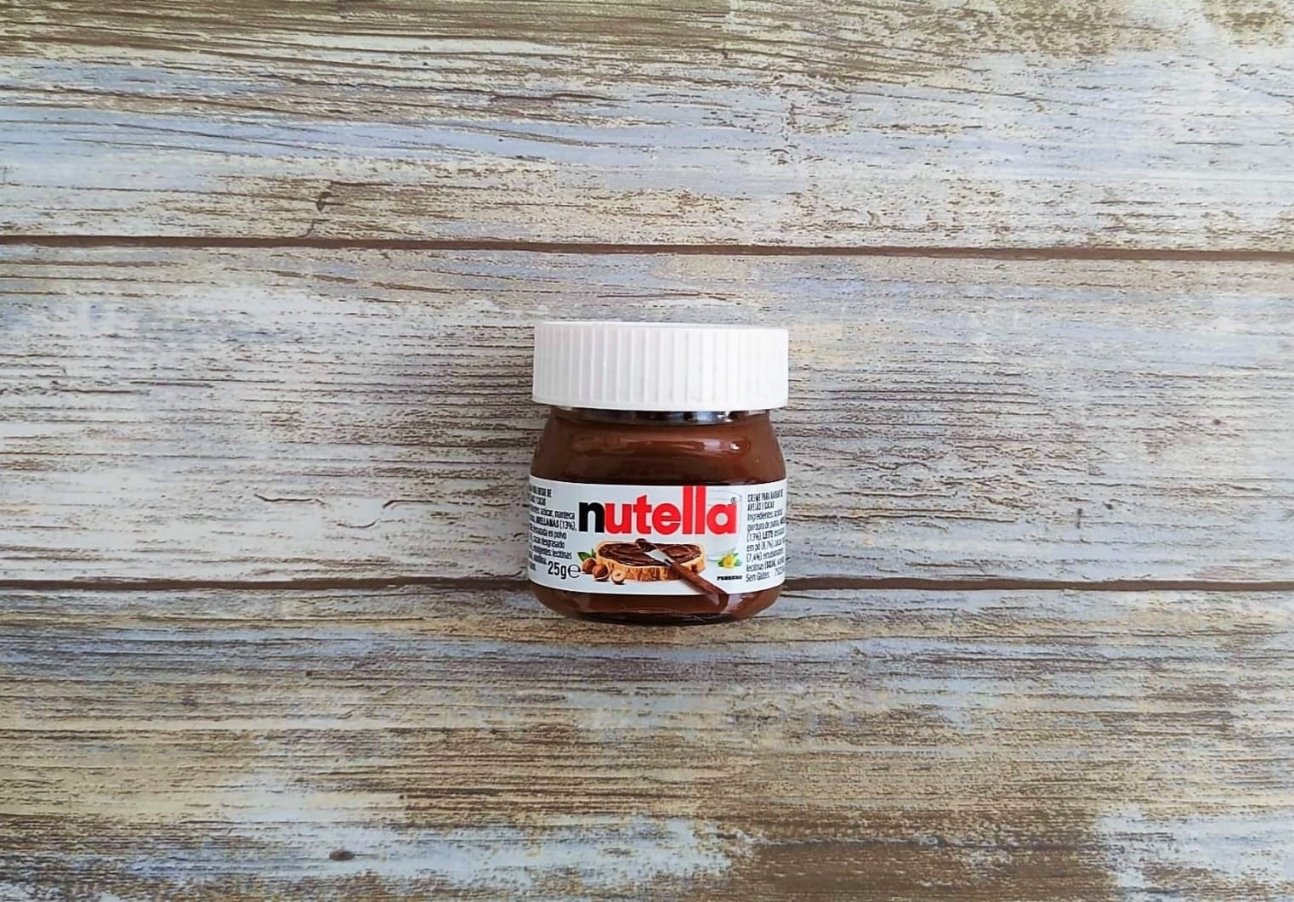 Mini Frasco de Crema de Choco y Avellanas