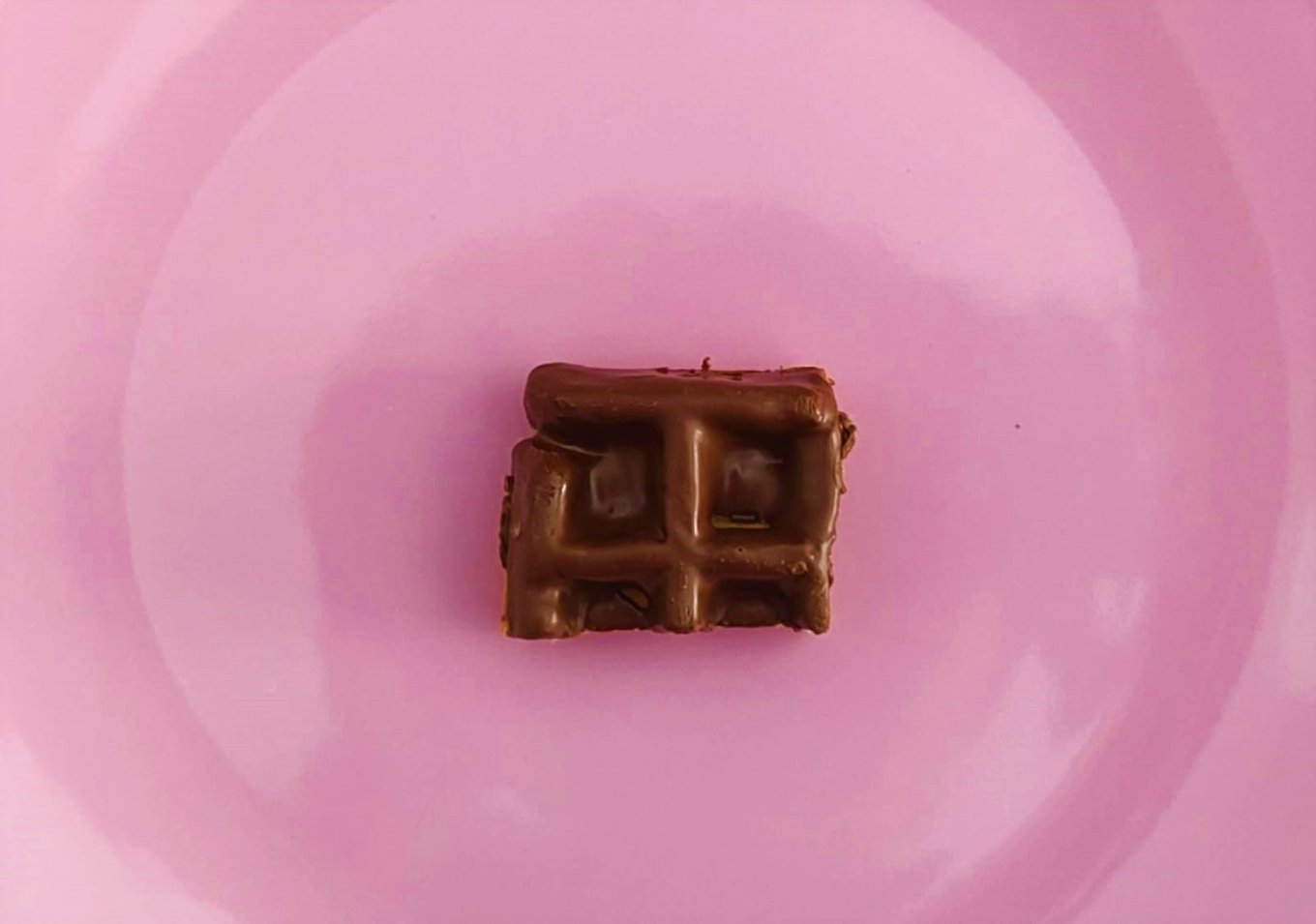 Mini Gofre cubierto de Chocolate
