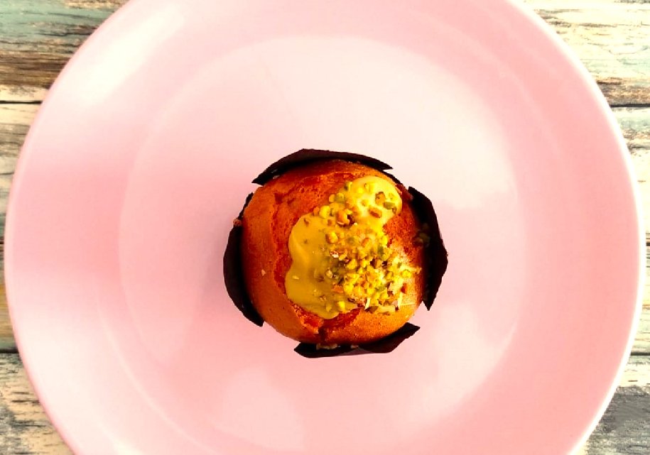 Muffin con Pistacho