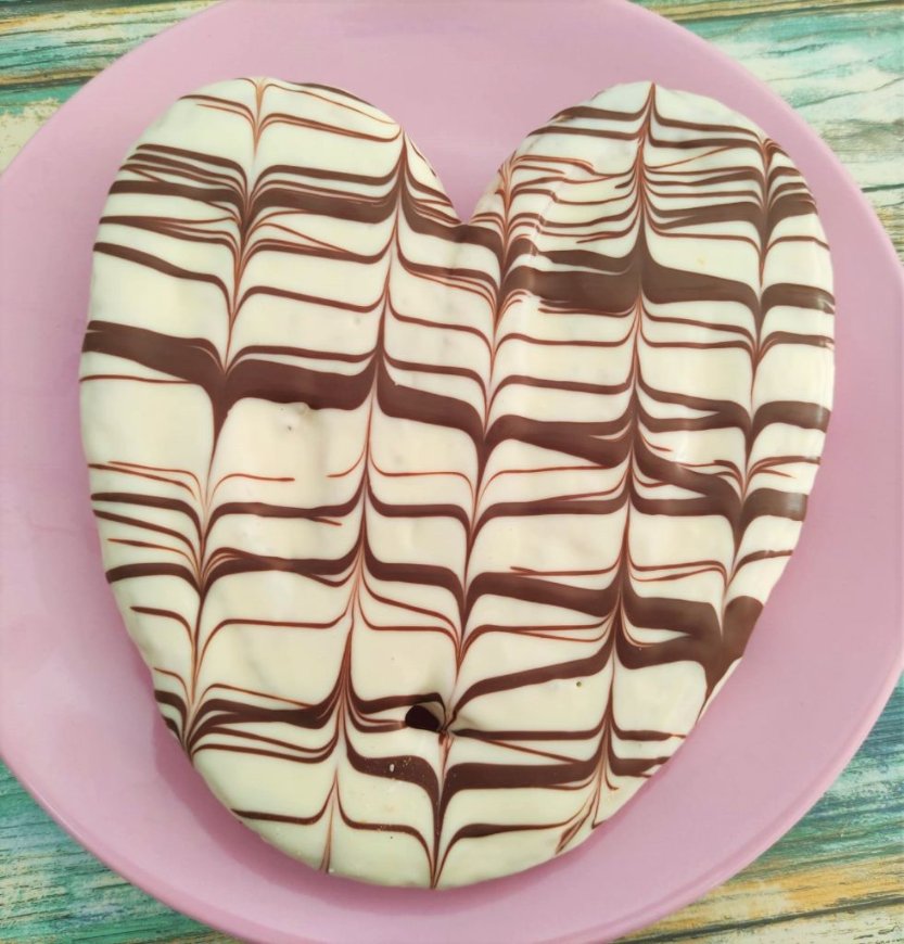 Palmera de Chocolate Blanco