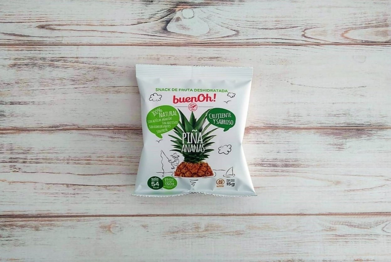 Snack de Piña Deshidratada