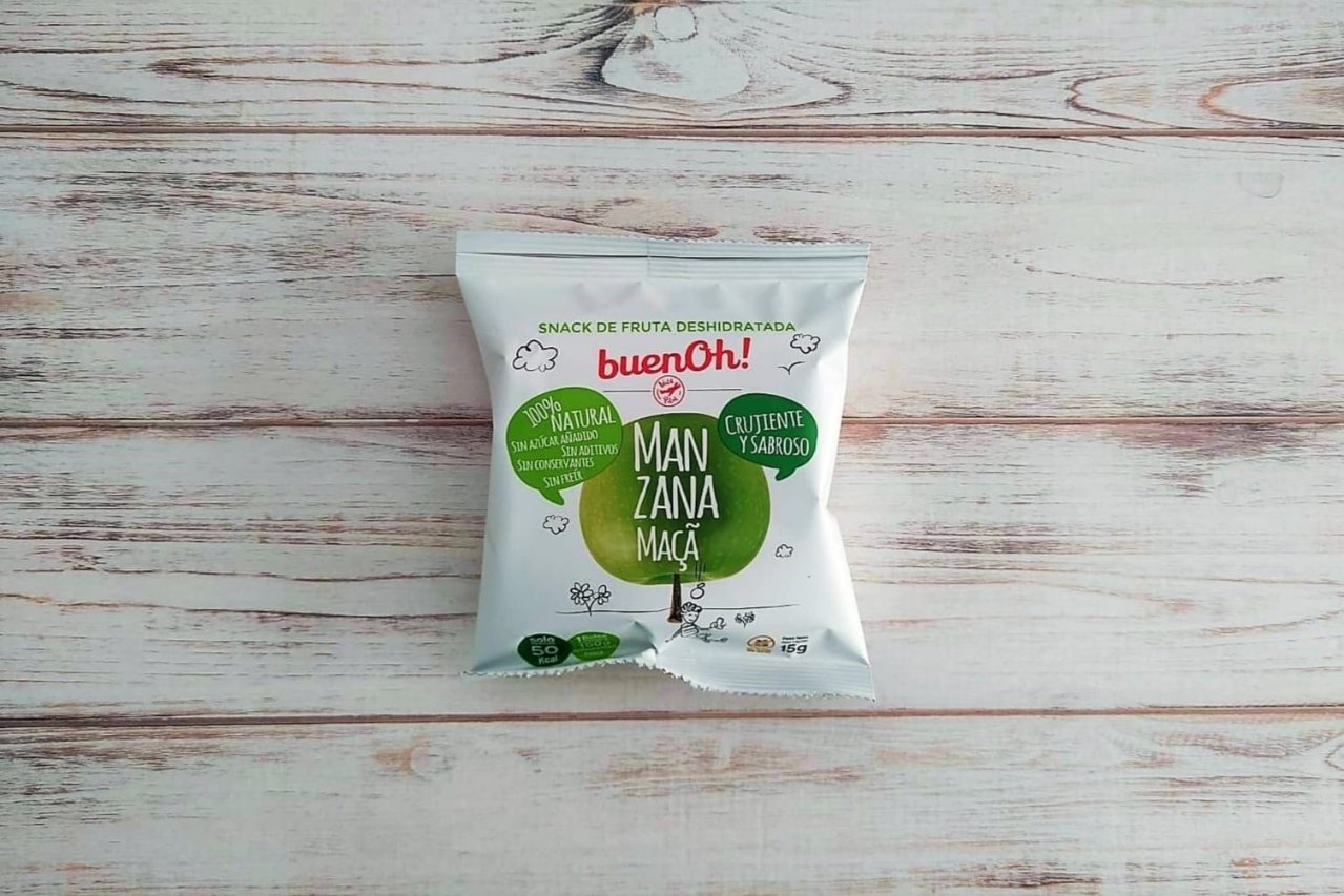 Snack de Manzana Deshidratada