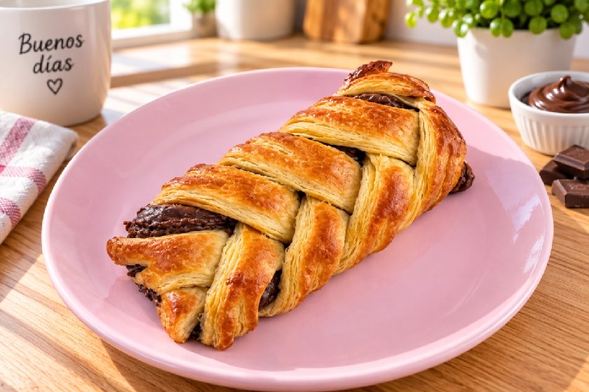 Trenza de Chocolate con Leche