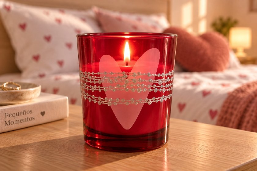 Vela Aromática Corazón