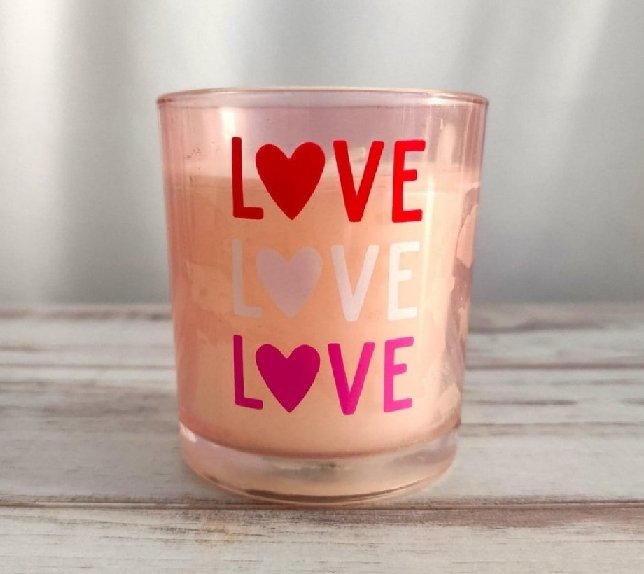 Vela Aromática Love